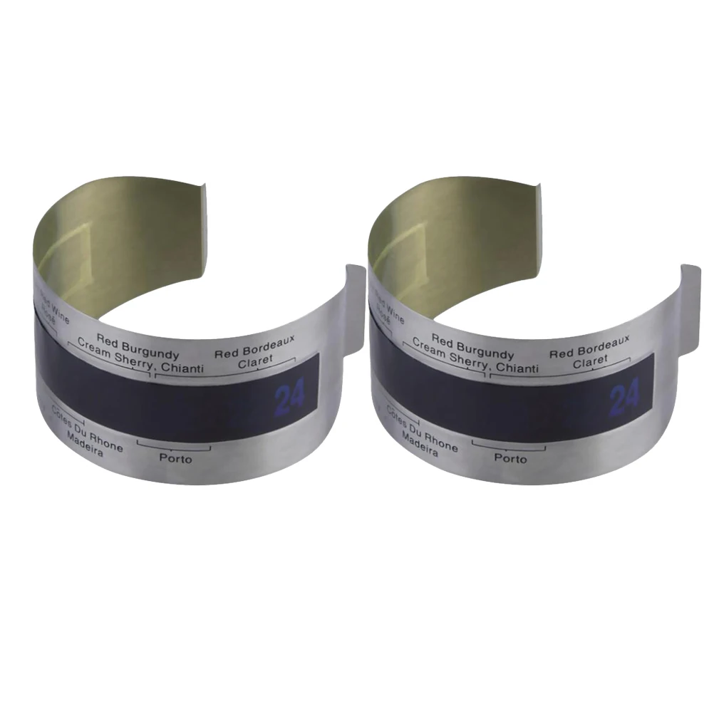 2 Pcs Bottle Thermometer Digital Temperature Gauge for Home Stainless Steel BraceletReusable No Needed Household
2 Pcs Bottle Thermometer Digital Temperature Gauge for Home Stainless Steel BraceletReusable No Needed Household