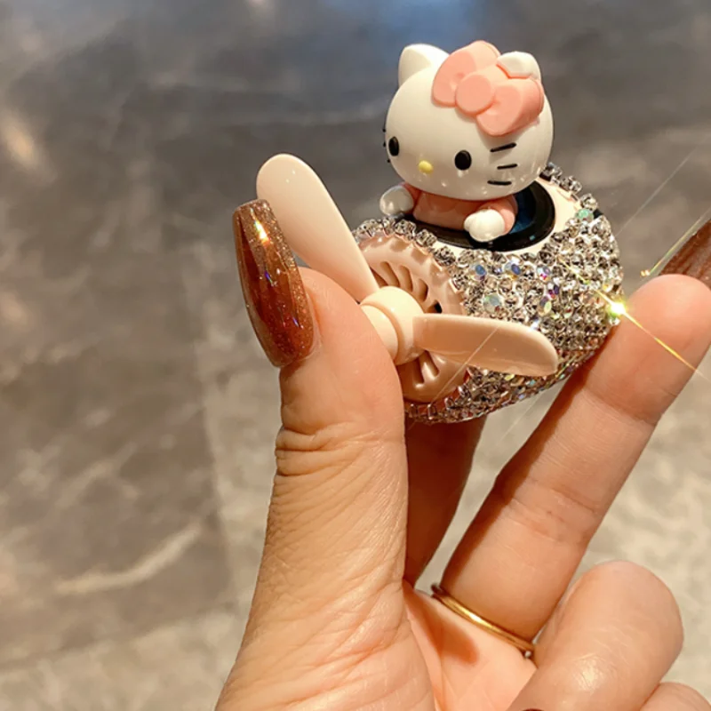 Anime Sanrio Hello Kitty Cartooncar Air Outlet Decoration Rhinestones Car Suitable for Car Interior Decoration Decoration Gift
Anime Sanrio Hello Kitty Cartooncar Air Outlet Decoration Rhinestones Car Suitable for Car Interior Decoration Decoration Gift