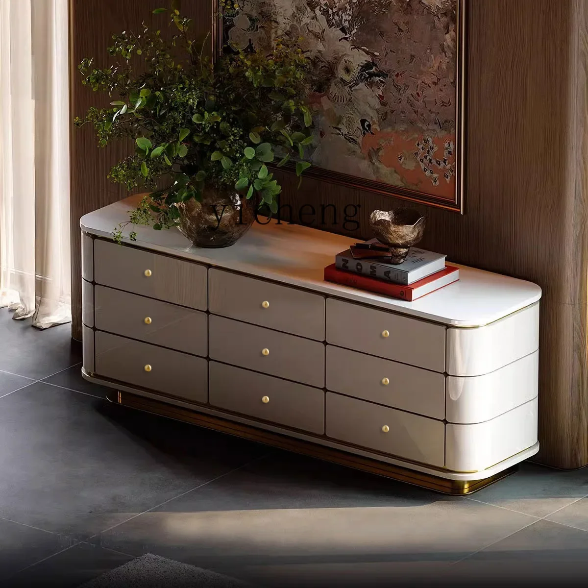X5-18 minimalist marble entrance cabinet modern minimalist paint master bedroom drawer cabinet
X5-18 minimalist marble entrance cabinet modern minimalist paint master bedroom drawer cabinet