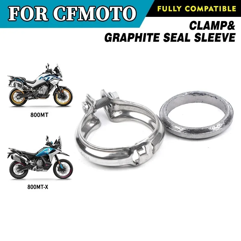 For CFMOTO 800MT Clamp and Seal Sleeve CF800MT CF800-5 800 MT MT800 Motorcycle Accessories Original Parts
For CFMOTO 800MT Clamp and Seal Sleeve CF800MT CF800-5 800 MT MT800 Motorcycle Accessories Original Parts
