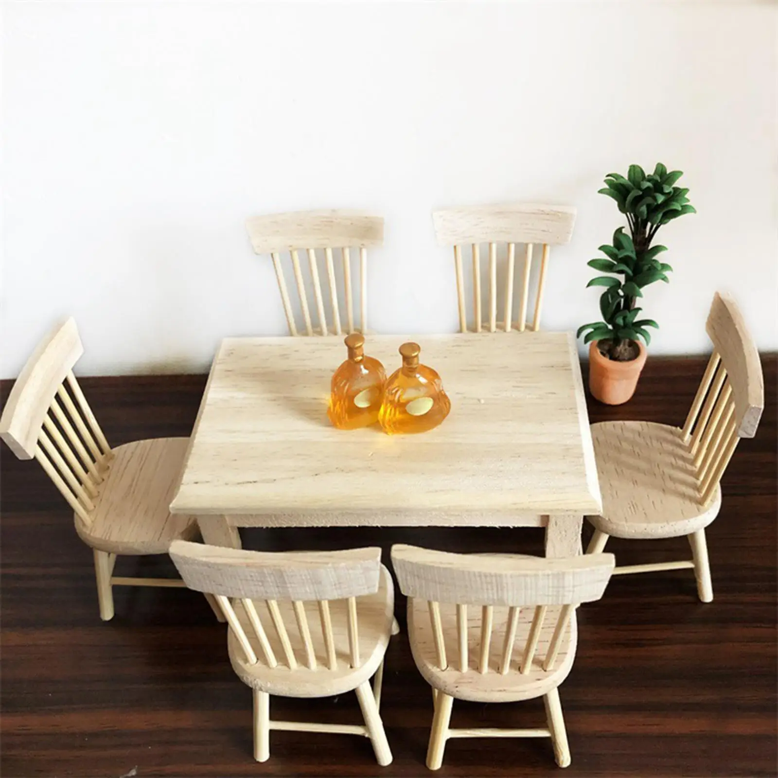 :12 Dolls House Miniature Dining Table Set Pretend Scene Fairy Landscape Decoration Accessories
:12 Dolls House Miniature Dining Table Set Pretend Scene Fairy Landscape Decoration Accessories