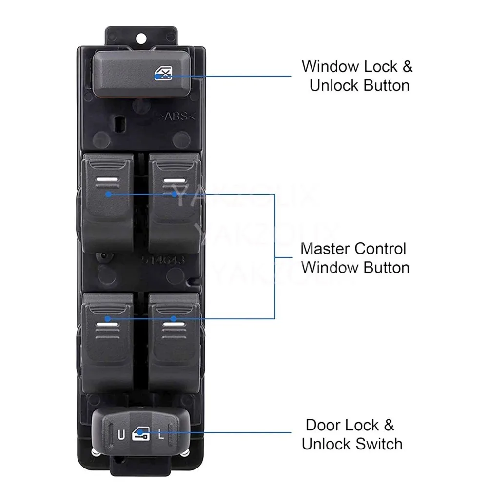 For Chevrolet Colorado GMC Canyon 2004-2012 Hummer H3 H3T 2009-2010 Master Driver Side lectric Power Lifter Window Switch Button
For Chevrolet Colorado GMC Canyon 2004-2012 Hummer H3 H3T 2009-2010 Master Driver Side lectric Power Lifter Window Switch Button
