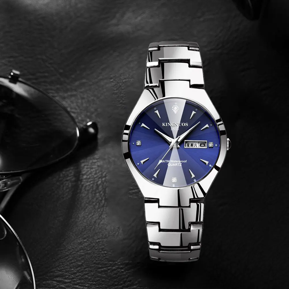 Men's Tungsten Black Watch, Men's Clock, Mens Luminous Quartz Watch, Date Week, Waterproof Student Watch
Men's Tungsten Black Watch, Men's Clock, Mens Luminous Quartz Watch, Date Week, Waterproof Student Watch