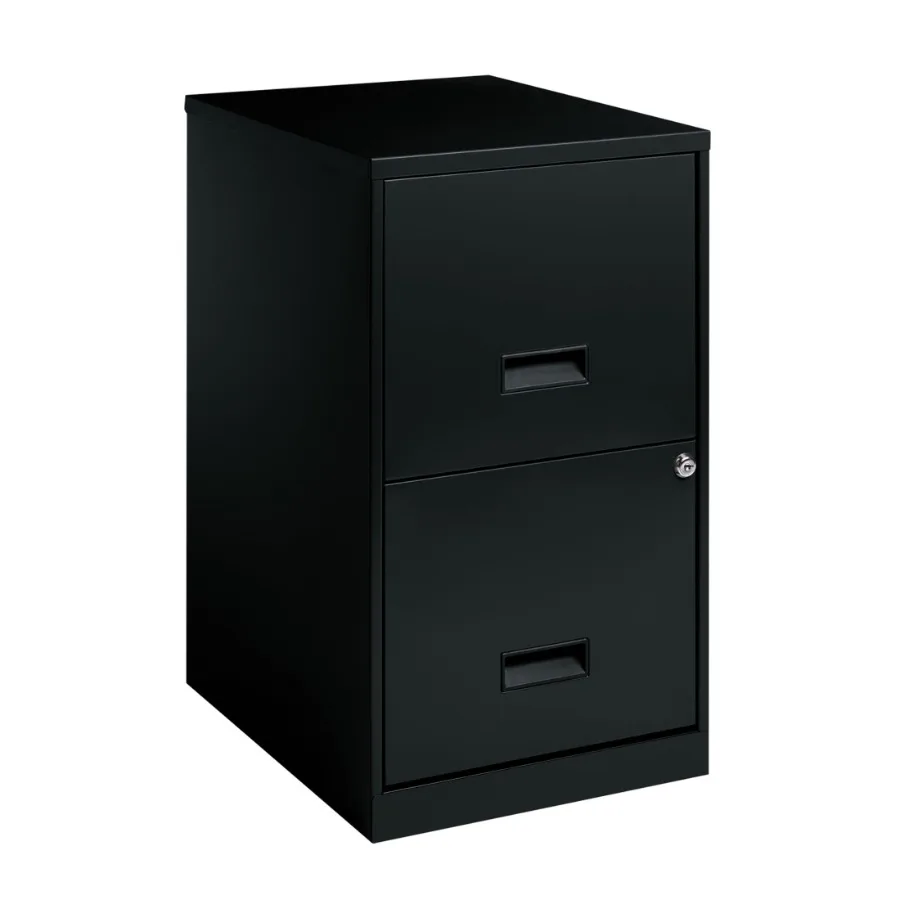 18" Deep 2 Drawer Letter Width Vertical File Cabinet Black
18" Deep 2 Drawer Letter Width Vertical File Cabinet Black