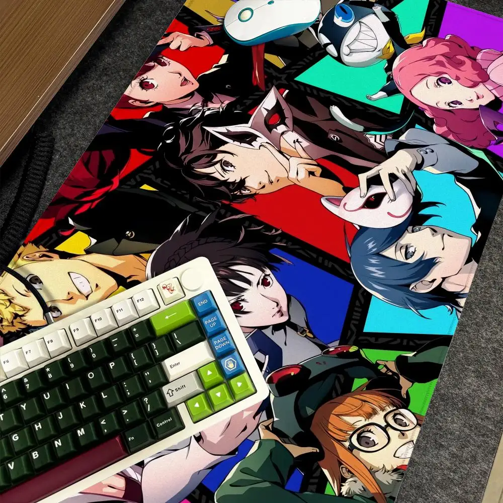 P-PersonaS 5 Game Mouse Pad Xxl Computer Large Size Non-slip Gamer Keyboard 90x40cm Art Design HD Deskmat
P-PersonaS 5 Game Mouse Pad Xxl Computer Large Size Non-slip Gamer Keyboard 90x40cm Art Design HD Deskmat