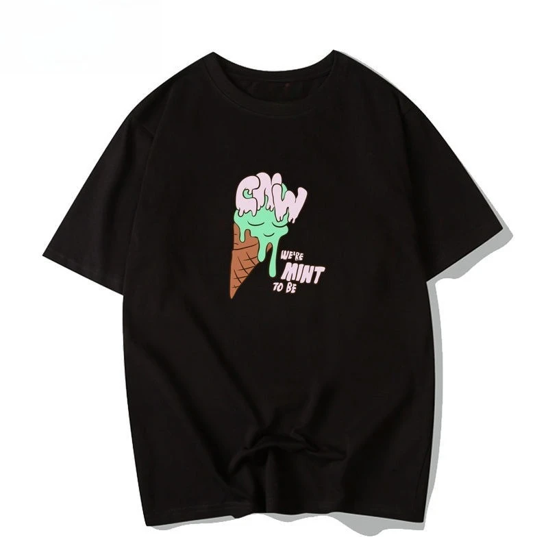 Pure Cotton Short-sleeved T-shirt for Women, 2022 Summer New Style Cute and Sweet Ice Cream Loose Student Girl Top
Pure Cotton Short-sleeved T-shirt for Women, 2022 Summer New Style Cute and Sweet Ice Cream Loose Student Girl Top