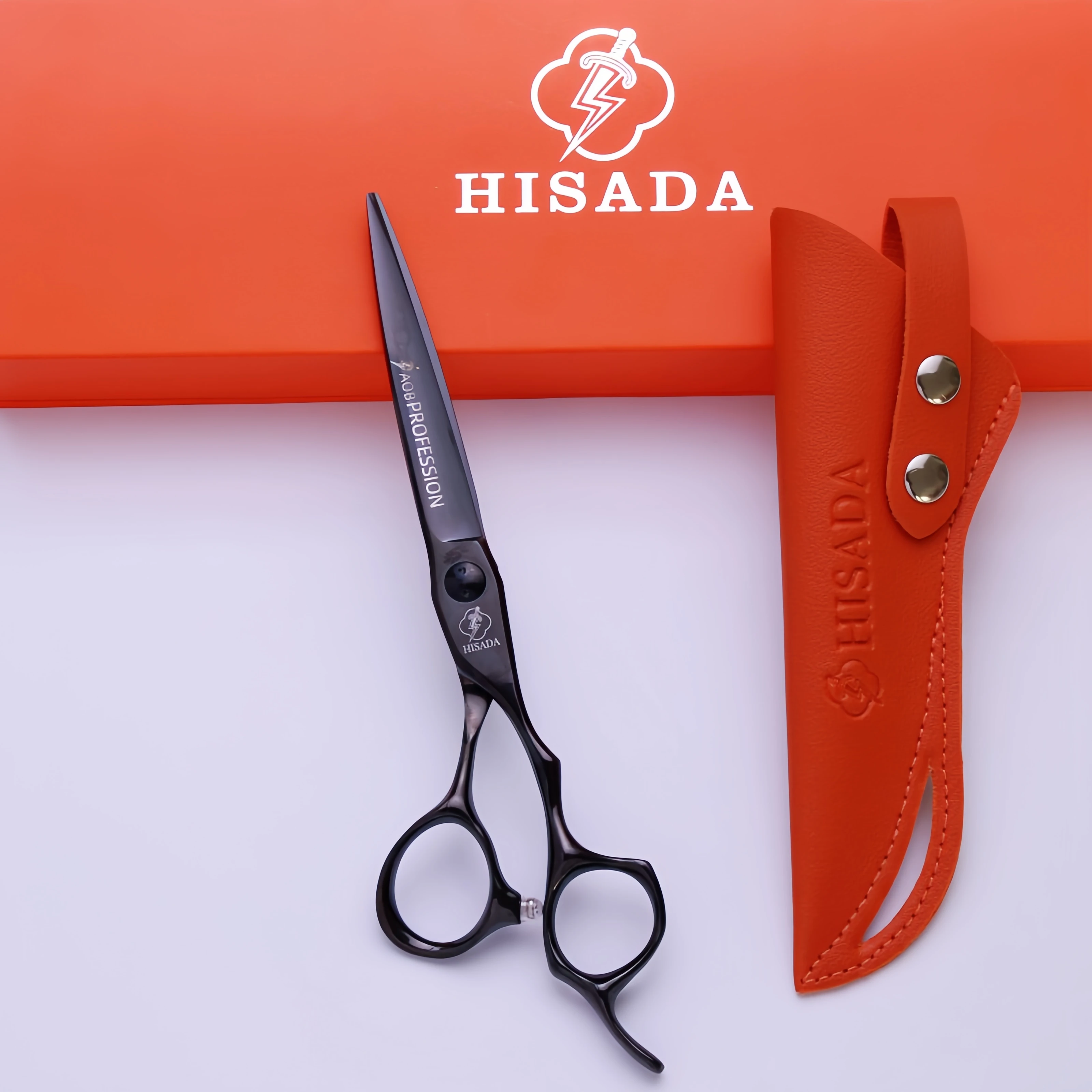 NEW HISADA hair scissors VG10 material professional High-end black barber scissors Japanese handmade 6.0/6.5/7.0 inch scissors
NEW HISADA hair scissors VG10 material professional High-end black barber scissors Japanese handmade 6.0/6.5/7.0 inch scissors
