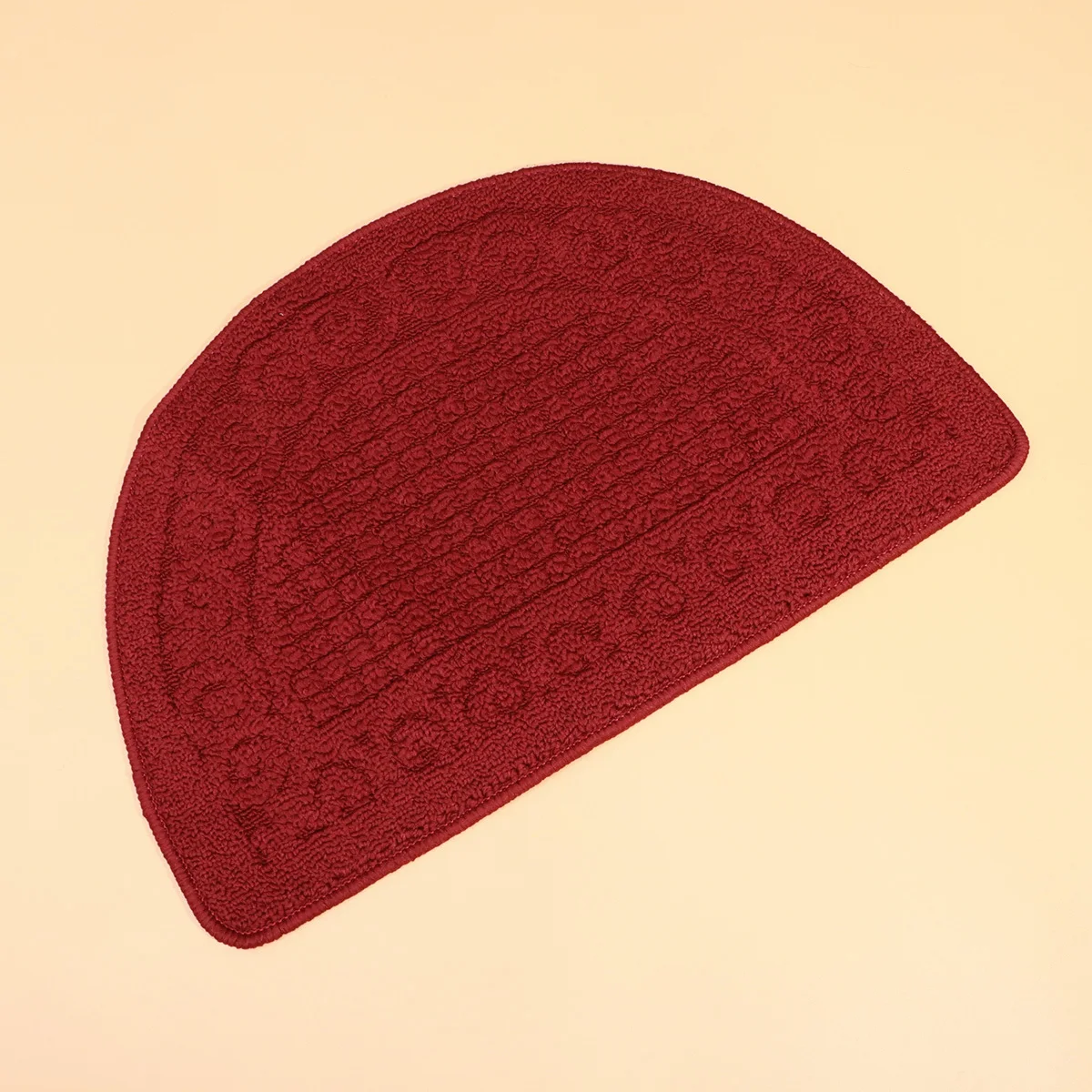 1Pcs Semi-Circular Polypropylene Fiber Door Mat Red 40x63cm Non-Slip Indoor Entrance Floor Mat for Home Office Bathroom Durable
1Pcs Semi-Circular Polypropylene Fiber Door Mat Red 40x63cm Non-Slip Indoor Entrance Floor Mat for Home Office Bathroom Durable