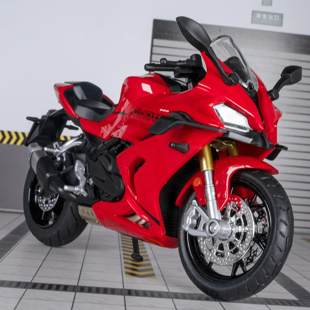 1:12 600RS Alloy Motorcycle Model Diecast Car Toy Front Wheel Steering Miniature Cars Collect Ornaments
1:12 600RS Alloy Motorcycle Model Diecast Car Toy Front Wheel Steering Miniature Cars Collect Ornaments