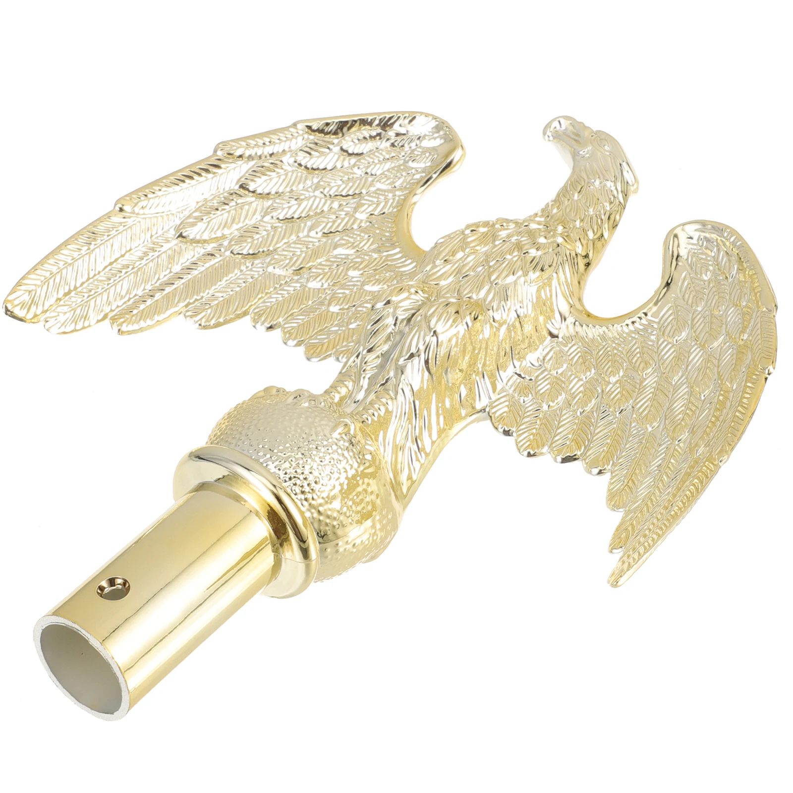 Eagle Flagpole Topper Plastic Finial for Wooden Poles Durable Lightweight Weather Resistant Flagpole Parts Garden Decor 
Eagle Flagpole Topper Plastic Finial for Wooden Poles Durable Lightweight Weather Resistant Flagpole Parts Garden Decor