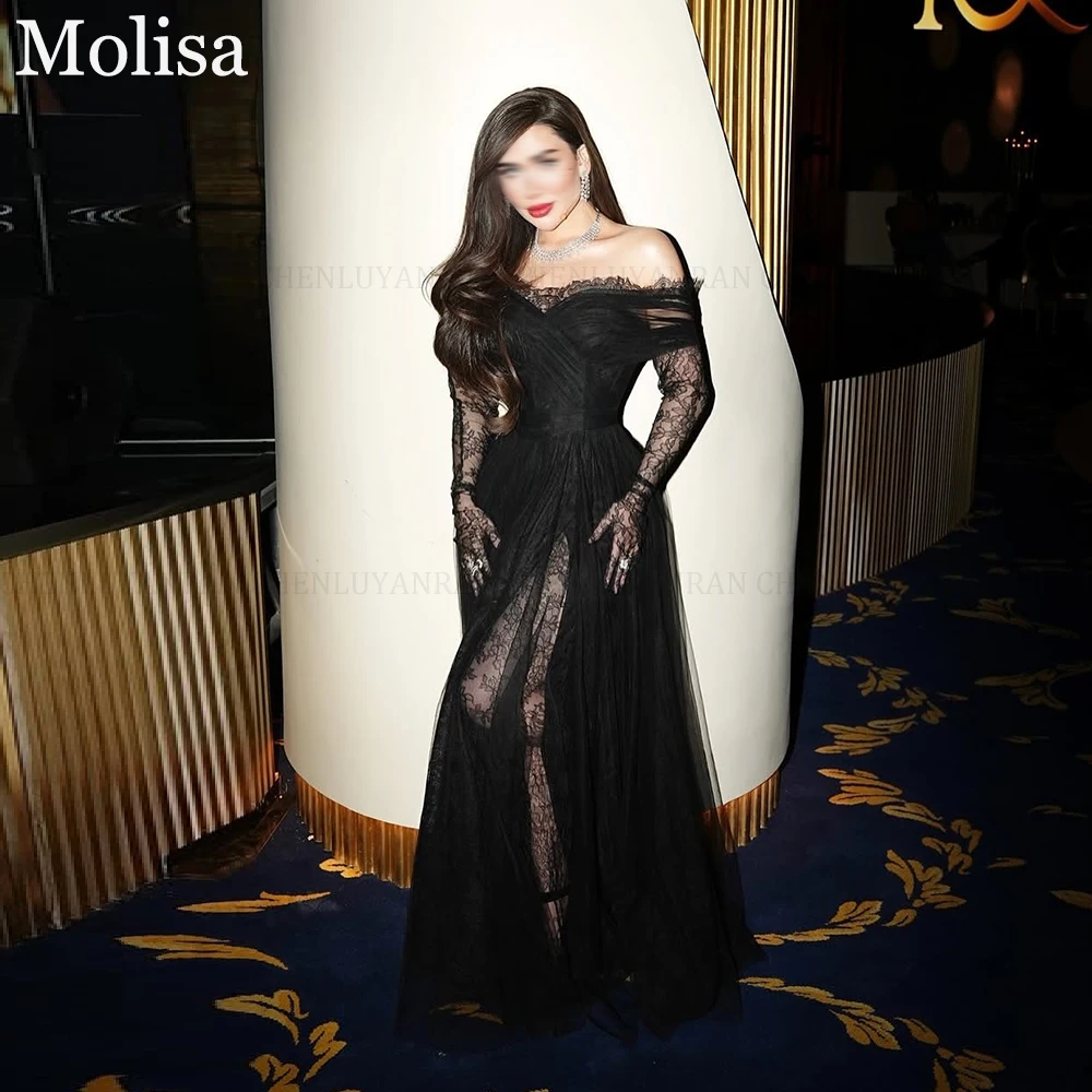 MOLISA Кружевные элегантные платья для торжественных случаев 2025 Новые индивидуальные трапециевидные плиссированные длинные платья для выпускного вечера с открытыми плечами Вечерние платья
MOLISA Кружевные элегантные платья для торжественных случаев 2025 Новые индивидуальные трапециевидные плиссированные длинные платья для выпускного вечера с открытыми плечами Вечерние платья