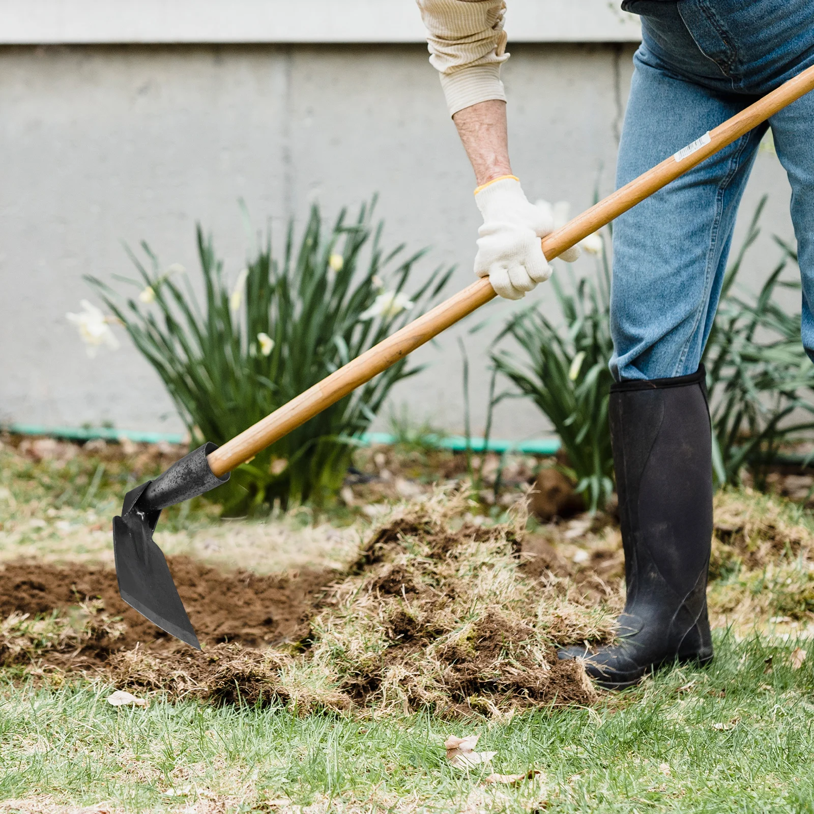 Small Hoe Black Manganese Steel Durable Farm Weeding Tool Garden Hand Hoe Weed Transplant Soil Loosening Flower Beds Backyards
Small Hoe Black Manganese Steel Durable Farm Weeding Tool Garden Hand Hoe Weed Transplant Soil Loosening Flower Beds Backyards