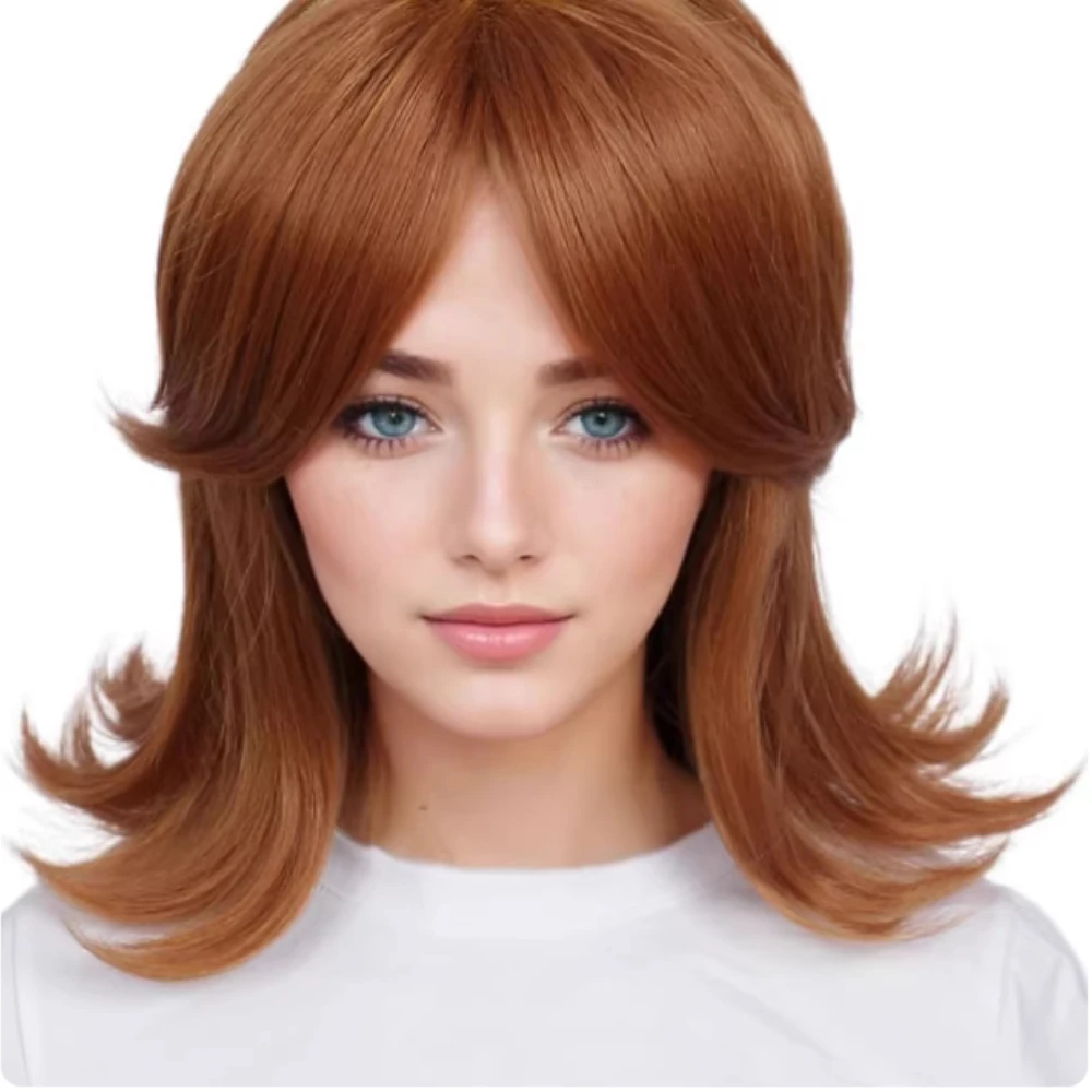 Game Super Princess Daisy Wig Role Play Brown Curly Synthetic Hair Cosplay Costume Wigs
Game Super Princess Daisy Wig Role Play Brown Curly Synthetic Hair Cosplay Costume Wigs