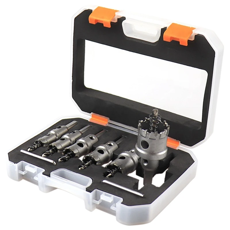 AC23-16-35 Mm Alloy Hole Saw Set Reaming Bit Is Suitable For Stainless Steel Iron Plate Metal Processing Tool Drilling Tool
AC23-16-35 Mm Alloy Hole Saw Set Reaming Bit Is Suitable For Stainless Steel Iron Plate Metal Processing Tool Drilling Tool