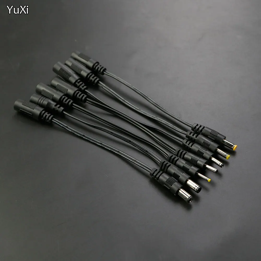 1PCS DC Plug Female Connectors DC 5.5*2.1 Female to 5.5*2.5 2.5*0.7/3.5*1.35/4.0*1.7/4.8*1.7Male Adapter Cable Extension Cord
1PCS DC Plug Female Connectors DC 5.5*2.1 Female to 5.5*2.5 2.5*0.7/3.5*1.35/4.0*1.7/4.8*1.7Male Adapter Cable Extension Cord