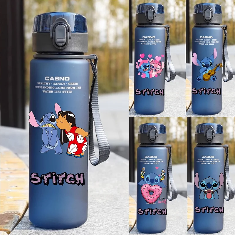 560ML Disney Lilo&Stitch Water Cup Children Portable Plastic Transparent Stitch Angel Outdoor Large Capacity Sport Water Bottle
560ML Disney Lilo&Stitch Water Cup Children Portable Plastic Transparent Stitch Angel Outdoor Large Capacity Sport Water Bottle
