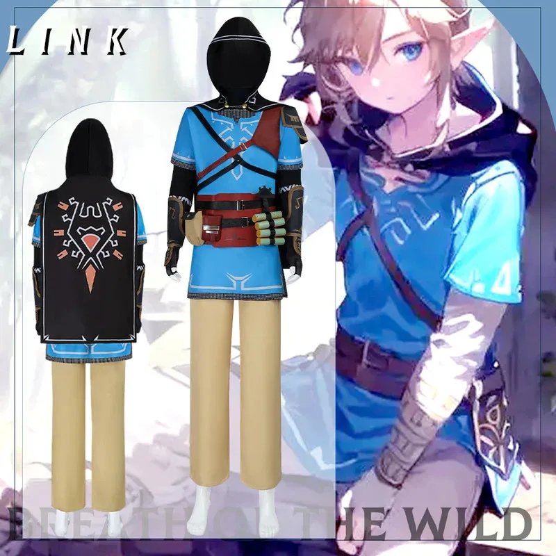 DY20Zelda Link Косплей Костюм Слезы Королевства Полный наряд Плащ Пояс Оборудование Высокое качество Мужской костюм для ролевых игр25
DY20Zelda Link Косплей Костюм Слезы Королевства Полный наряд Плащ Пояс Оборудование Высокое качество Мужской костюм для ролевых игр25
