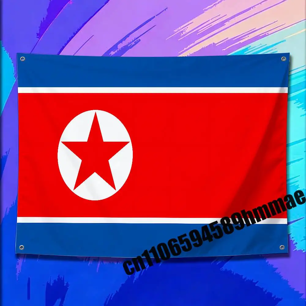 For North Korea Flag 150x200cm 100x150cm 80x120cm 50x70cm Gift Bedroom Wall Banner Tapestry Cover
For North Korea Flag 150x200cm 100x150cm 80x120cm 50x70cm Gift Bedroom Wall Banner Tapestry Cover