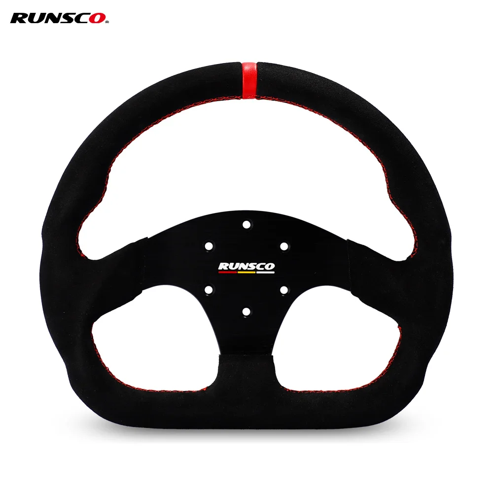 330mm GT Steering Wheel Suede Competitive Karting Drift Racing PC Simulation Game Wheel Rim
330mm GT Steering Wheel Suede Competitive Karting Drift Racing PC Simulation Game Wheel Rim