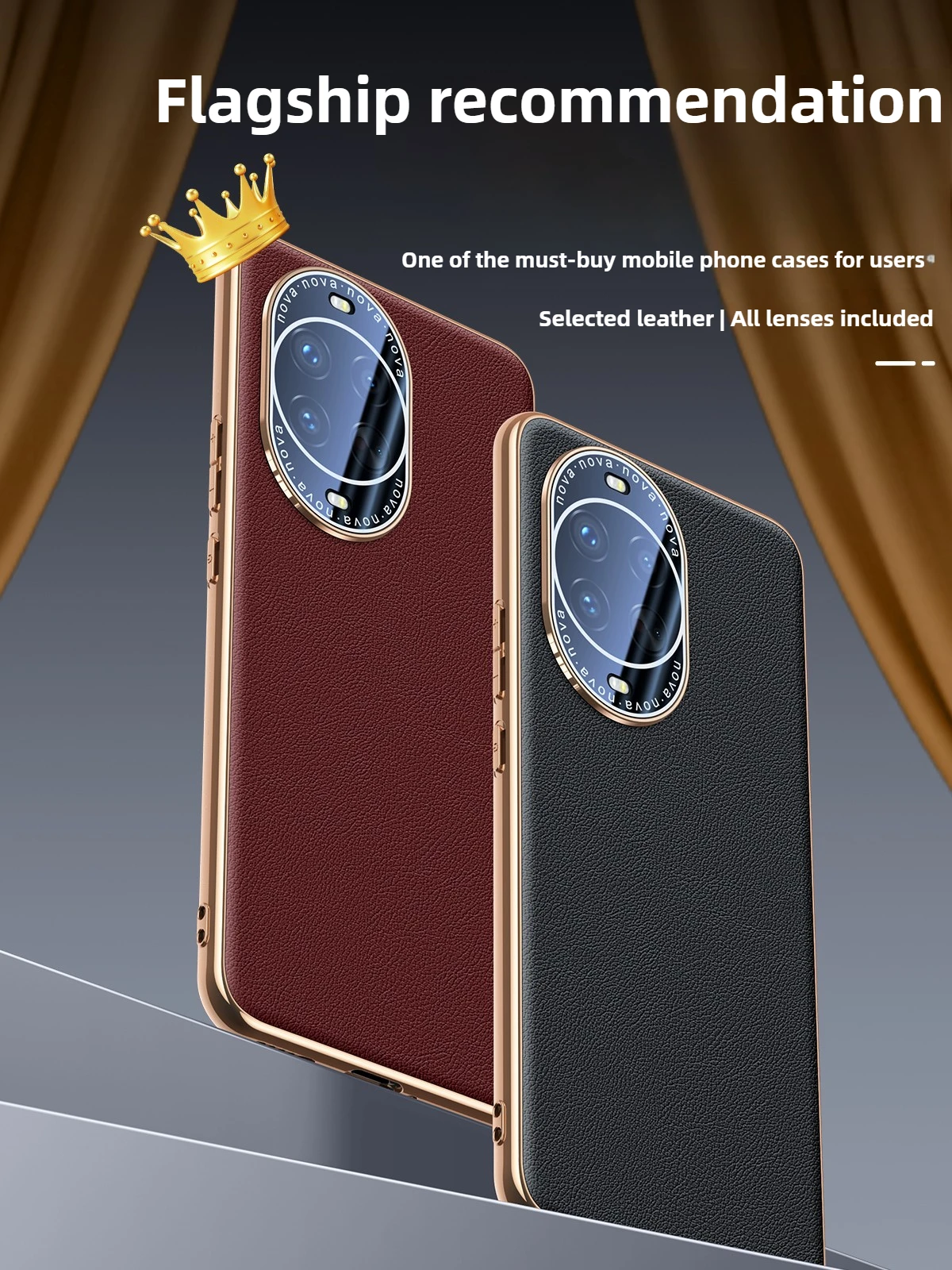 Genuine leather for Huawei Nova 14 Ultra Case New lens all-inclusive anti-drop ultra-thin leather case for Huawei Nova 14 Pro
Genuine leather for Huawei Nova 14 Ultra Case New lens all-inclusive anti-drop ultra-thin leather case for Huawei Nova 14 Pro