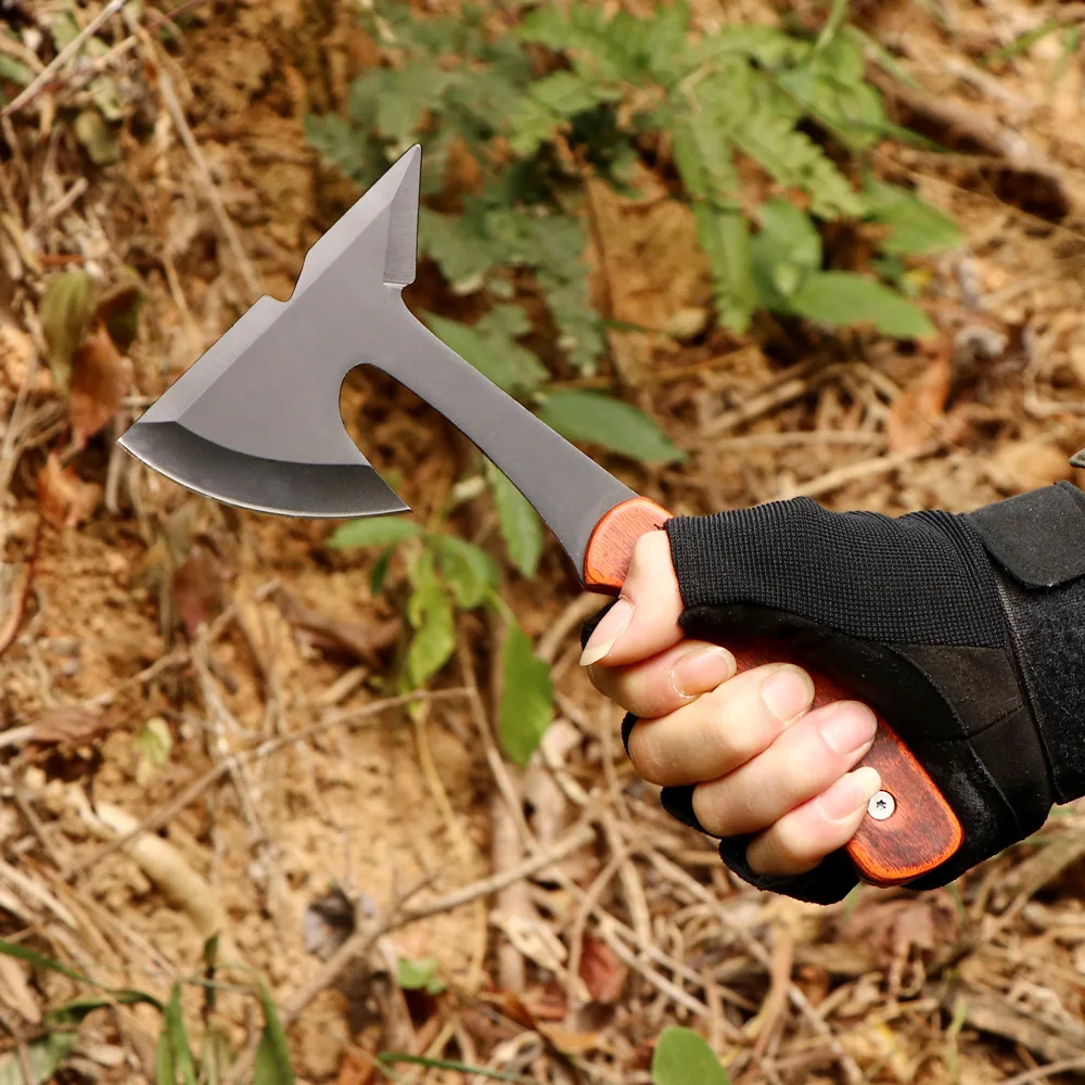 Multifunctional Axe Hatchet Wooden Handle Chopping Axe Cut Firewood Hand Axe Outdoor Camping Survival Multitool
Multifunctional Axe Hatchet Wooden Handle Chopping Axe Cut Firewood Hand Axe Outdoor Camping Survival Multitool