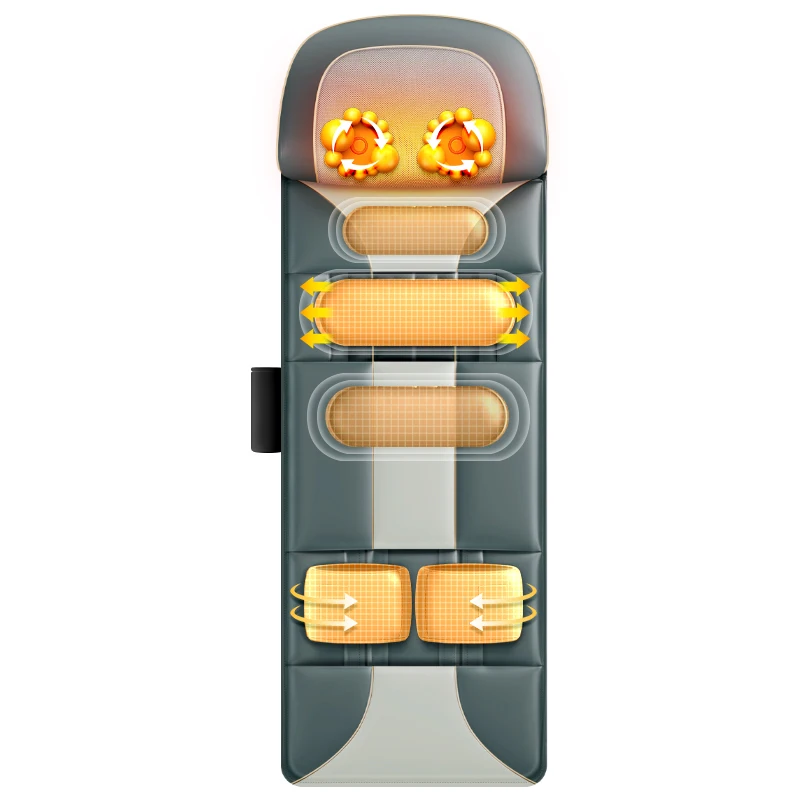 Best Sellers Massage Cushion Electric Neck Kneading Heating Back Waist Leg Airbag Body Massager Smart Health Massage Mattress
Best Sellers Massage Cushion Electric Neck Kneading Heating Back Waist Leg Airbag Body Massager Smart Health Massage Mattress
