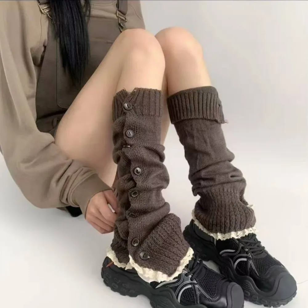 Sweet Harajuku Y2K Leg Warmers Lolita JK Pile Socks Knitted Leg Cover Footcover Balletcore Boots Cover Autumn/Winter
Sweet Harajuku Y2K Leg Warmers Lolita JK Pile Socks Knitted Leg Cover Footcover Balletcore Boots Cover Autumn/Winter