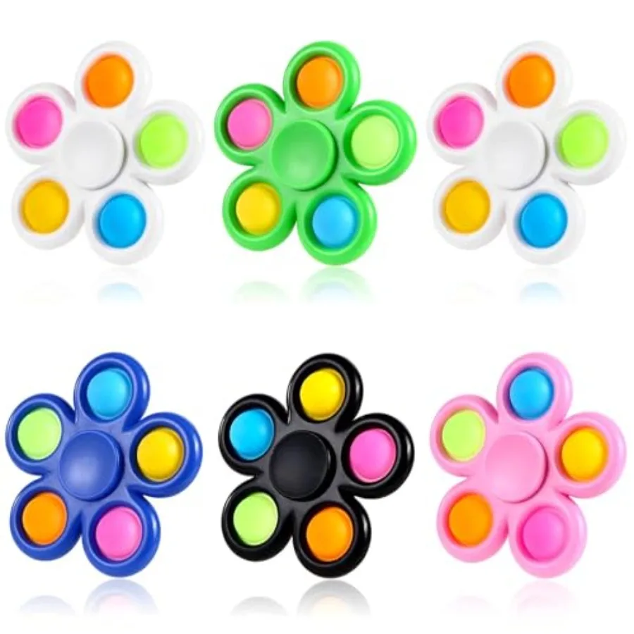 6 Pack Fidget Spinners Toys for,Fidget Toys Bulk Hand Spinner for Stress Relief, Party Favors for,Goodie Bag Stuffers Birthday
6 Pack Fidget Spinners Toys for,Fidget Toys Bulk Hand Spinner for Stress Relief, Party Favors for,Goodie Bag Stuffers Birthday