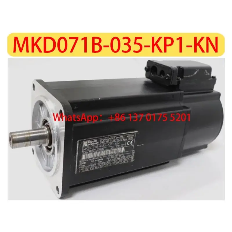 MKD071B-035-KP1-KN Б/у серводвигатель, проверен, исправен, быстрая доставка.
MKD071B-035-KP1-KN Б/у серводвигатель, проверен, исправен, быстрая доставка.
