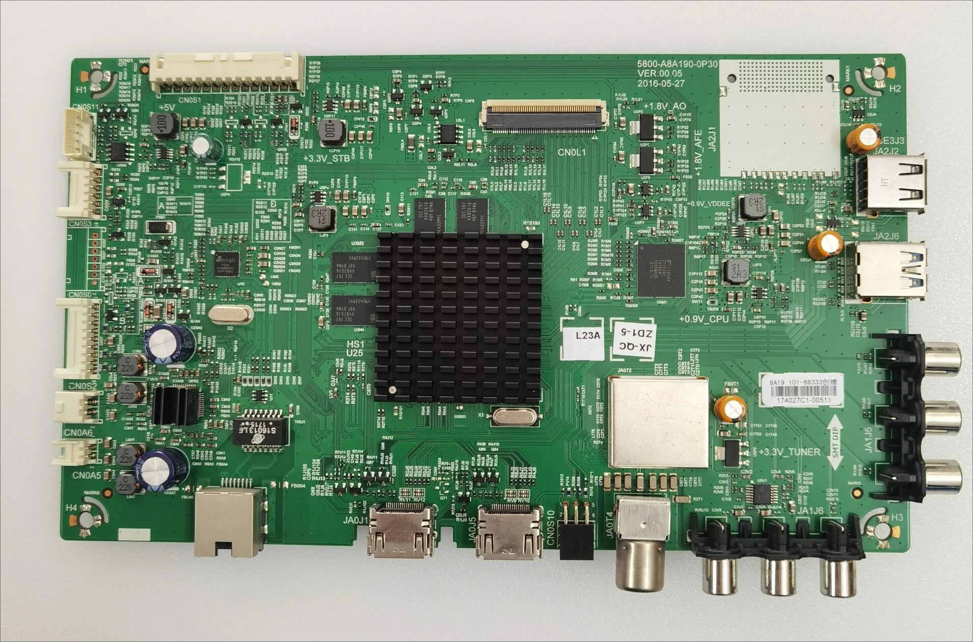 Оригинальная основная плата 50/55V6E 5800-A8A190-0P30/0P20/0P10 Печатная плата
Оригинальная основная плата 50/55V6E 5800-A8A190-0P30/0P20/0P10 Печатная плата