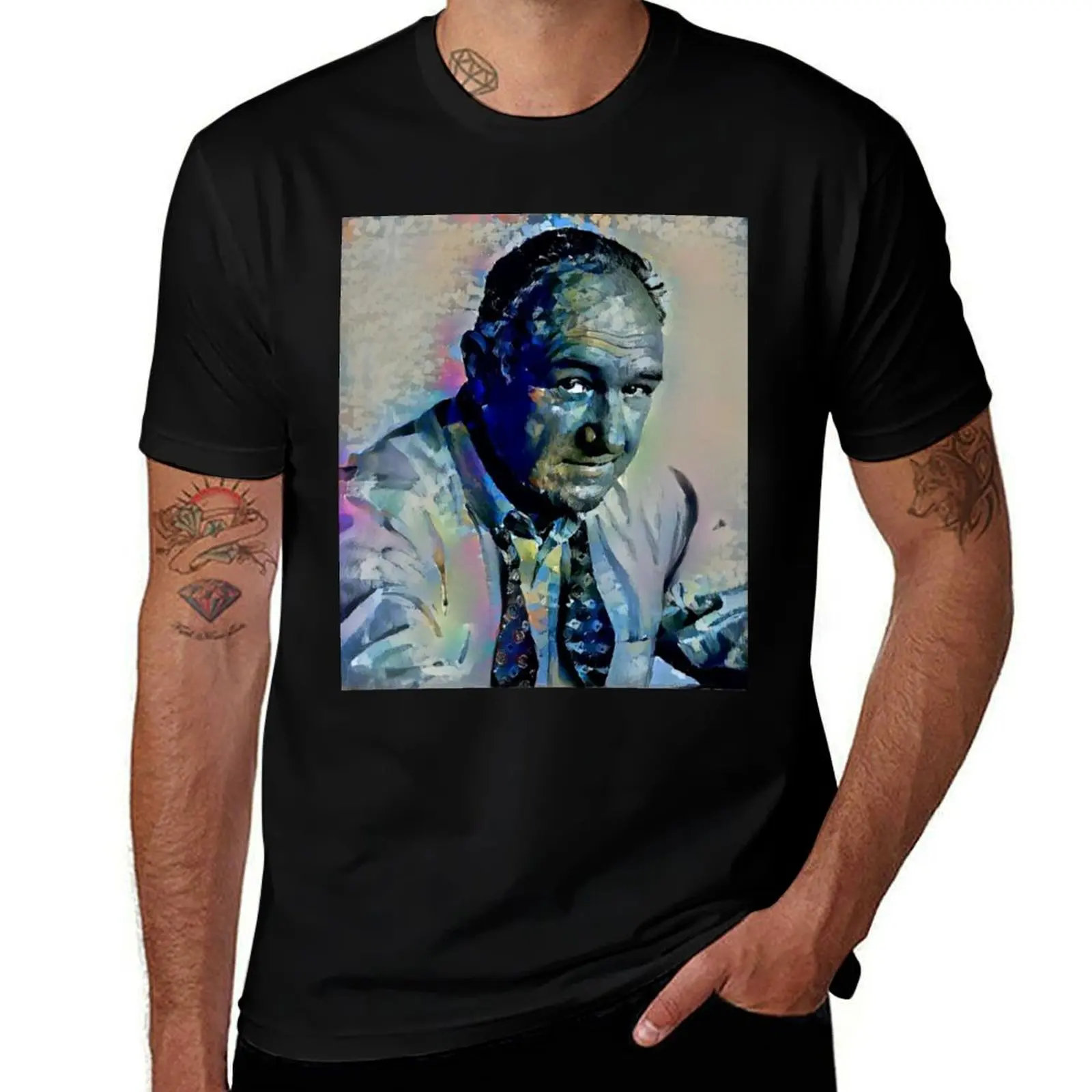 Gene Hackman Portrait Painting T-Shirt t shirts for man pack white t shirts for man cotton T-Shirt
Gene Hackman Portrait Painting T-Shirt t shirts for man pack white t shirts for man cotton T-Shirt