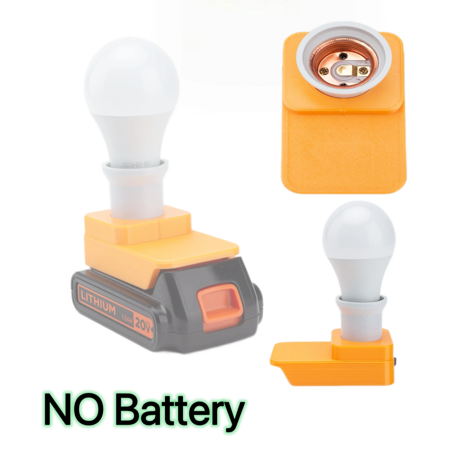 For Black+Decker 20V Battery Indoor and Outdoor Emergency Light Work Light Portable LED Bulb Light/spherical Light (NO Battery)
For Black+Decker 20V Battery Indoor and Outdoor Emergency Light Work Light Portable LED Bulb Light/spherical Light (NO Battery)