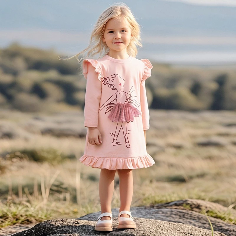 Autumn Long Sleeved Girls' Dress Cute Autumn Party Gift for Daughter Kids Dresses for Girls
Autumn Long Sleeved Girls' Dress Cute Autumn Party Gift for Daughter Kids Dresses for Girls