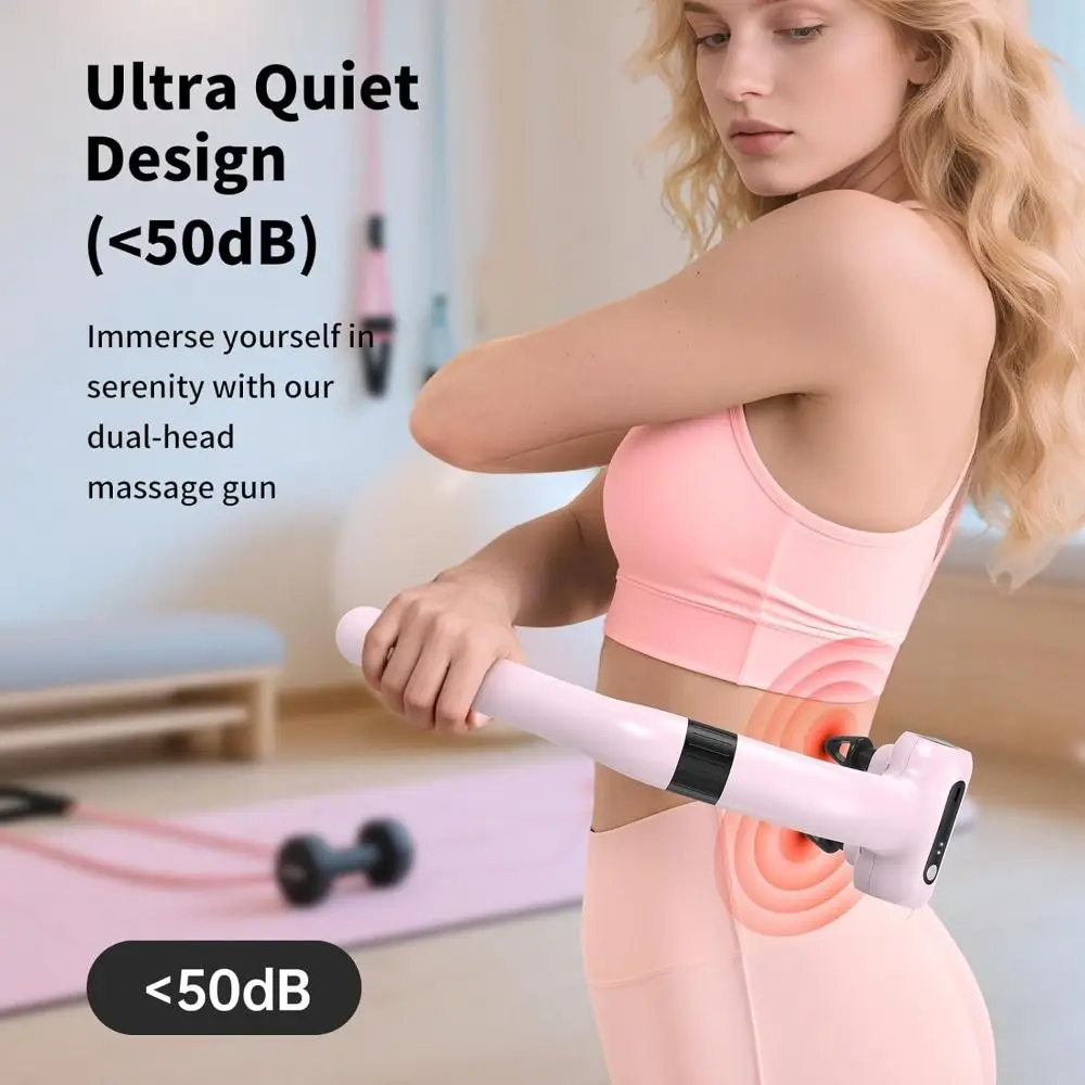 with Extension Handle Detachable Massager 6 Interchangeable Heads Dual-Head Deep Tissue Percussion Back Massager Durable
with Extension Handle Detachable Massager 6 Interchangeable Heads Dual-Head Deep Tissue Percussion Back Massager Durable