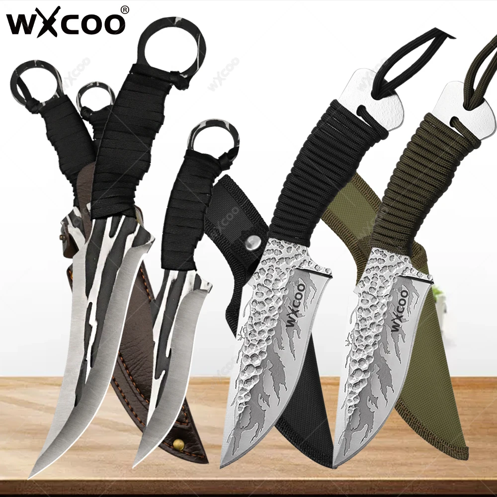 WXCOO Handmade Forged Kitchen Chef Boning Knifes Meat Cleaver Butcher Stainless Steel Knife Cutting Knife with Cover
WXCOO Handmade Forged Kitchen Chef Boning Knifes Meat Cleaver Butcher Stainless Steel Knife Cutting Knife with Cover