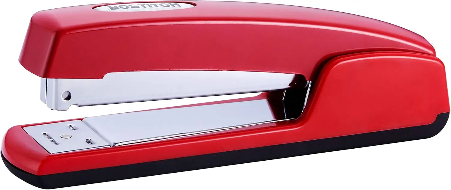 All-Metal Executive Stapler, 20 Sheet Capacity, Red - Professional Office Stapler for Heavy Duty Use
All-Metal Executive Stapler, 20 Sheet Capacity, Red - Professional Office Stapler for Heavy Duty Use