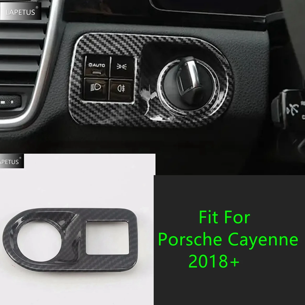 Carbon Fiber / Matte Car Head Lights Lamps Switch Button Adjustment Knob Cover Trim For Porsche Cayenne 2018 - 2023 Accessories
Carbon Fiber / Matte Car Head Lights Lamps Switch Button Adjustment Knob Cover Trim For Porsche Cayenne 2018 - 2023 Accessories