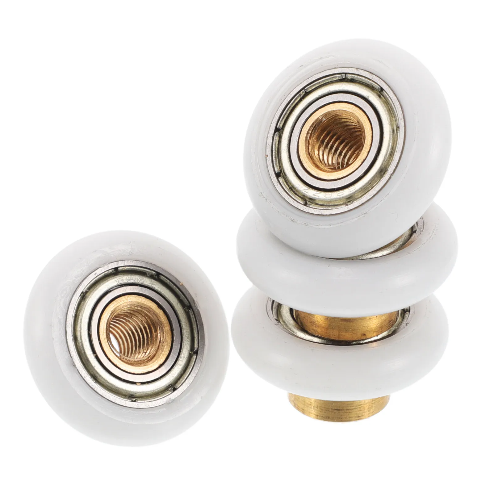 4Pcs Shower Room Rollers Large Flat Wheel Arc Sliding Door Hanger Bathroom Glass Door Hardware Replacement Parts Reliable
4Pcs Shower Room Rollers Large Flat Wheel Arc Sliding Door Hanger Bathroom Glass Door Hardware Replacement Parts Reliable