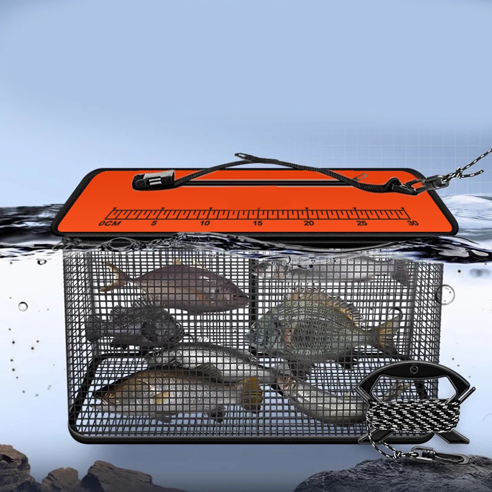 Floating Fishing Holder Storage Cage Fish Basket For Sea Fishing Stream Fishing Rock Fishing Fly Fishing Accessories
Floating Fishing Holder Storage Cage Fish Basket For Sea Fishing Stream Fishing Rock Fishing Fly Fishing Accessories