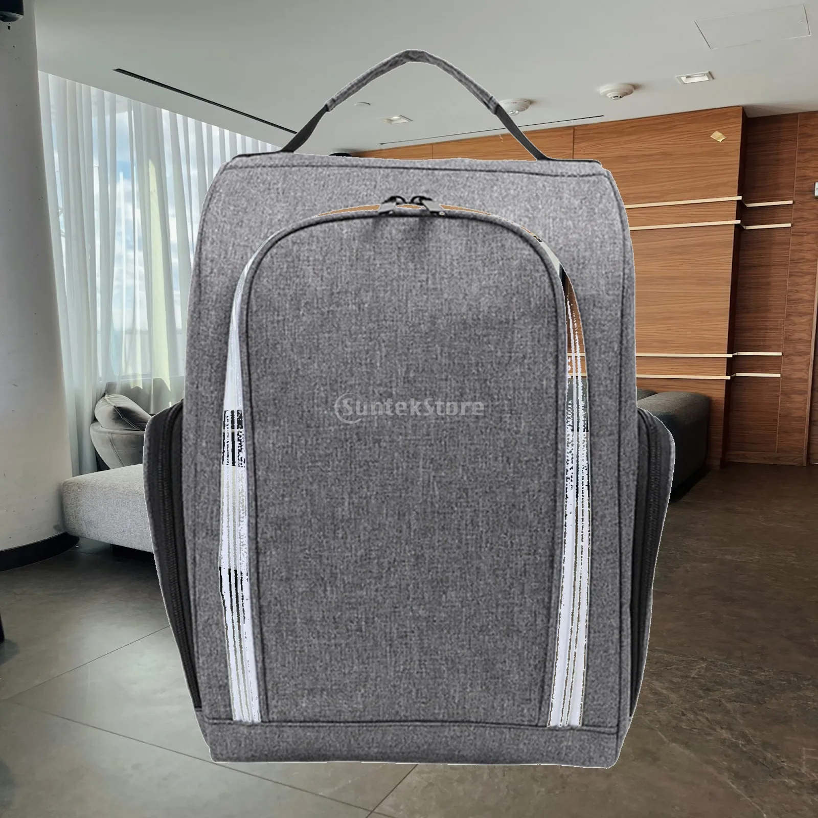 Breathable Golf Shoe Bag Canvas Organizer Zippered Storage Pouch Double Pocket Carrier for Golf Balls and Gear
Breathable Golf Shoe Bag Canvas Organizer Zippered Storage Pouch Double Pocket Carrier for Golf Balls and Gear