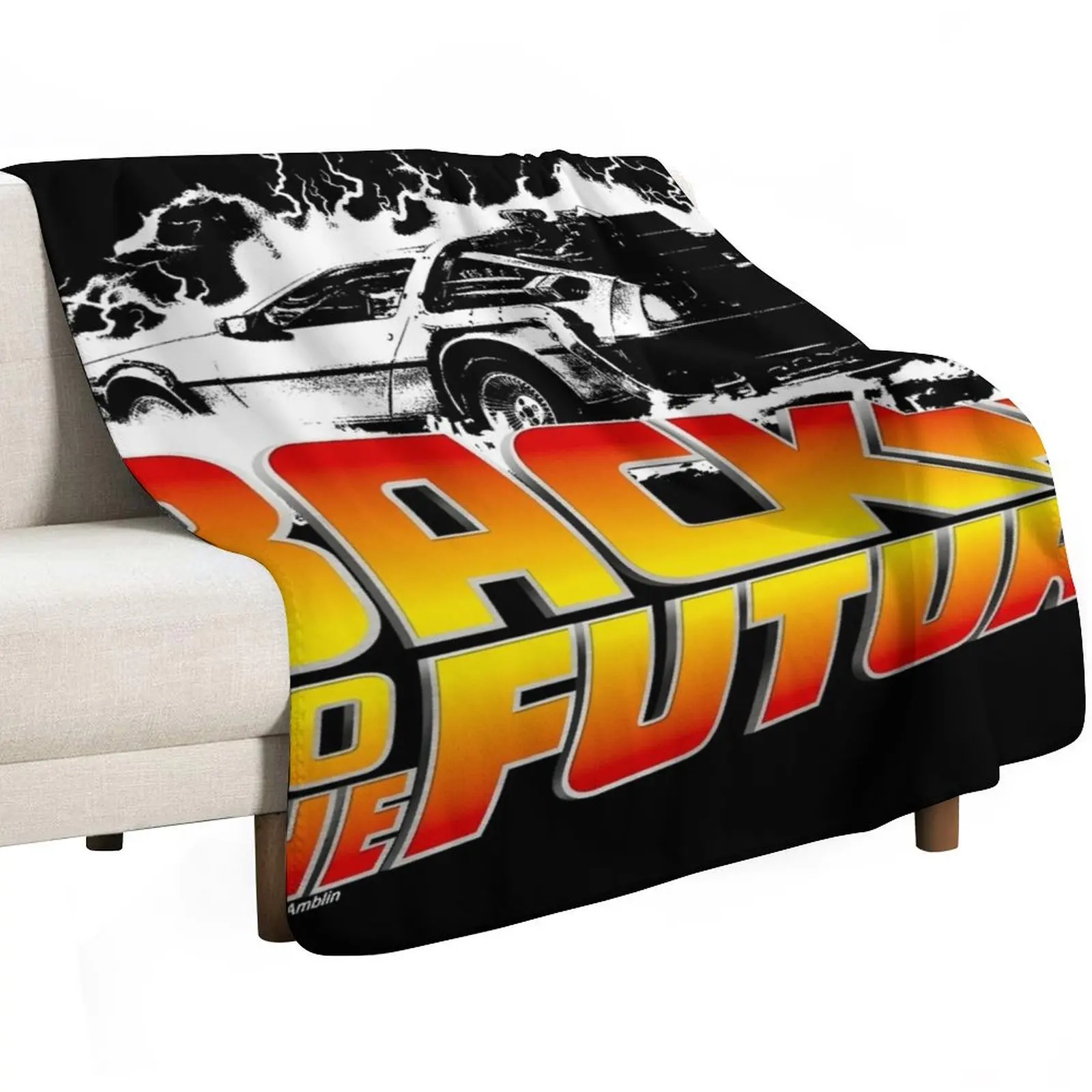Back to the Future - DeLorean White Stencil Fan Art Throw Blanket Single Bed covers Travel Blankets
Back to the Future - DeLorean White Stencil Fan Art Throw Blanket Single Bed covers Travel Blankets