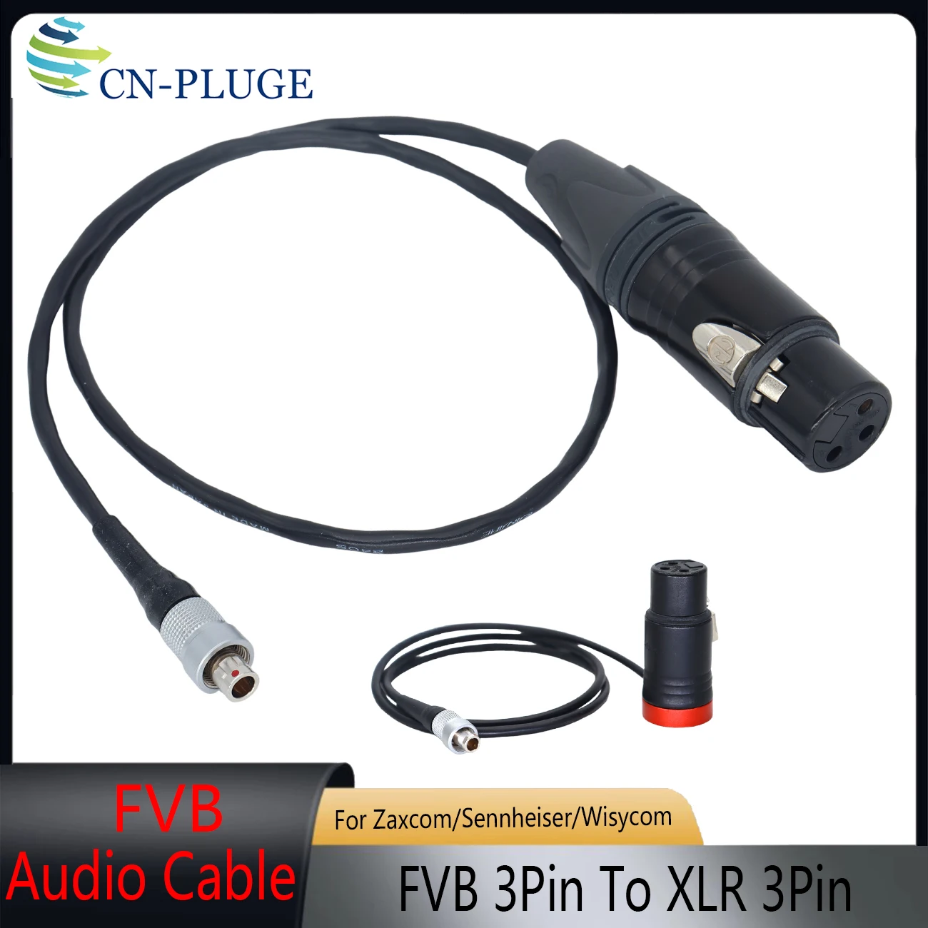 FVB 00 3Pin Male to XLR 3Pin Female Audio Cable For Sennheiser / Wisycom MTP40 /Zaxcom ZFR Wireless Transmitter And microphone
FVB 00 3Pin Male to XLR 3Pin Female Audio Cable For Sennheiser / Wisycom MTP40 /Zaxcom ZFR Wireless Transmitter And microphone