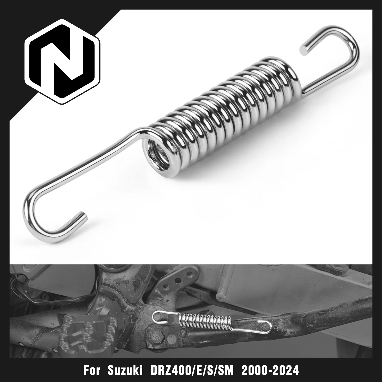 NICECNC For Suzuki DRZ400SM DRZ400 DRZ 400 SM DRZ400 S DRZ400E DRZ 400SM DRZ 400 SM E S 2000-2024 Side Stand Kickstand Springs
NICECNC For Suzuki DRZ400SM DRZ400 DRZ 400 SM DRZ400 S DRZ400E DRZ 400SM DRZ 400 SM E S 2000-2024 Side Stand Kickstand Springs