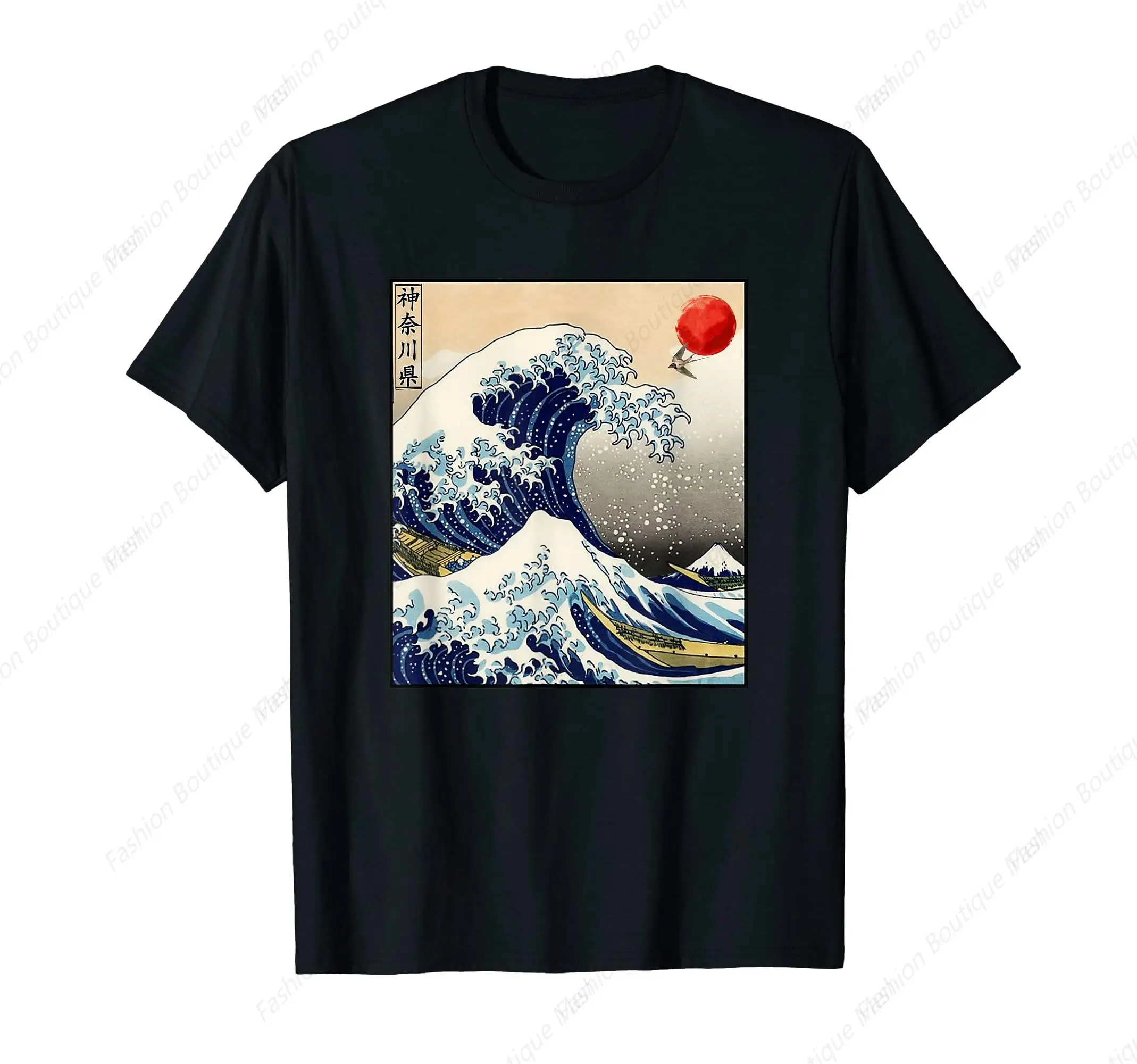 Vintage The Great Wave Off Kanagawa Japanese Sakura Samurai Artwork T-Shirt Cotton O-Neck Tee Unisex
Vintage The Great Wave Off Kanagawa Japanese Sakura Samurai Artwork T-Shirt Cotton O-Neck Tee Unisex
