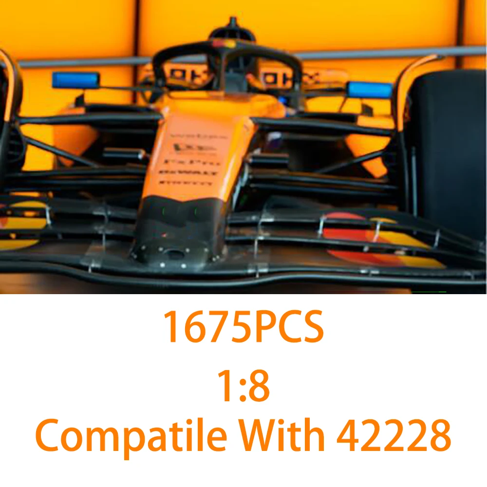Technical 1:8 Super Sport Racing Car Building Blocks 1675Pcs Orange Cars Collectible Toys Ornament Decor Boys Gifts
Technical 1:8 Super Sport Racing Car Building Blocks 1675Pcs Orange Cars Collectible Toys Ornament Decor Boys Gifts