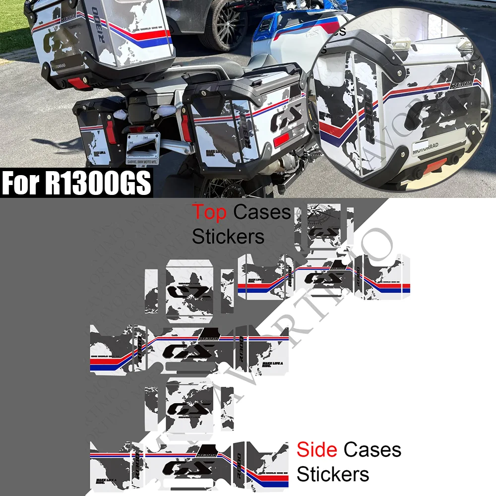 For R1300GS R1300GSA ADV Adventure Luggage carrier Trunk Luggage Panniers Aluminium Side Top Cases Stickers Decals R1300 GS
For R1300GS R1300GSA ADV Adventure Luggage carrier Trunk Luggage Panniers Aluminium Side Top Cases Stickers Decals R1300 GS