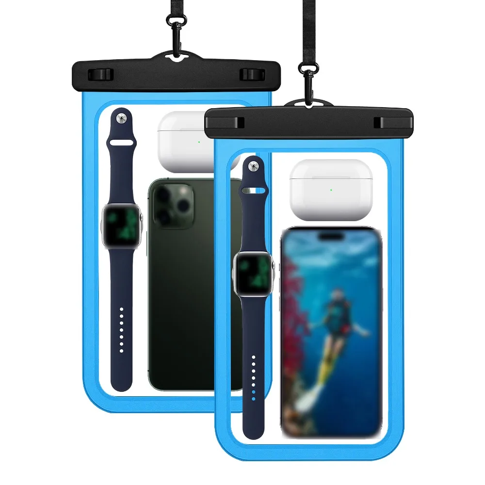 Waterproof Mobile Phone Bag Large Capacity Transparent Phone Protector Pouch Universal Touchable Screen Underwater Dry Bag
Waterproof Mobile Phone Bag Large Capacity Transparent Phone Protector Pouch Universal Touchable Screen Underwater Dry Bag