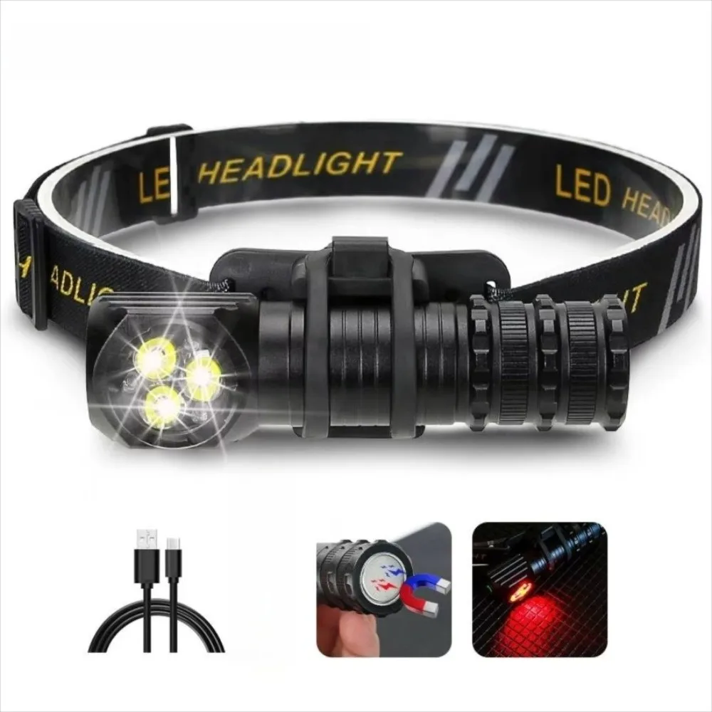 Gifts Multifunctional Aluminum Alloy Headlamp Portable Waterproof LED Flashlight Camping Headlamp Flash Torch Hunting Lamp
Gifts Multifunctional Aluminum Alloy Headlamp Portable Waterproof LED Flashlight Camping Headlamp Flash Torch Hunting Lamp