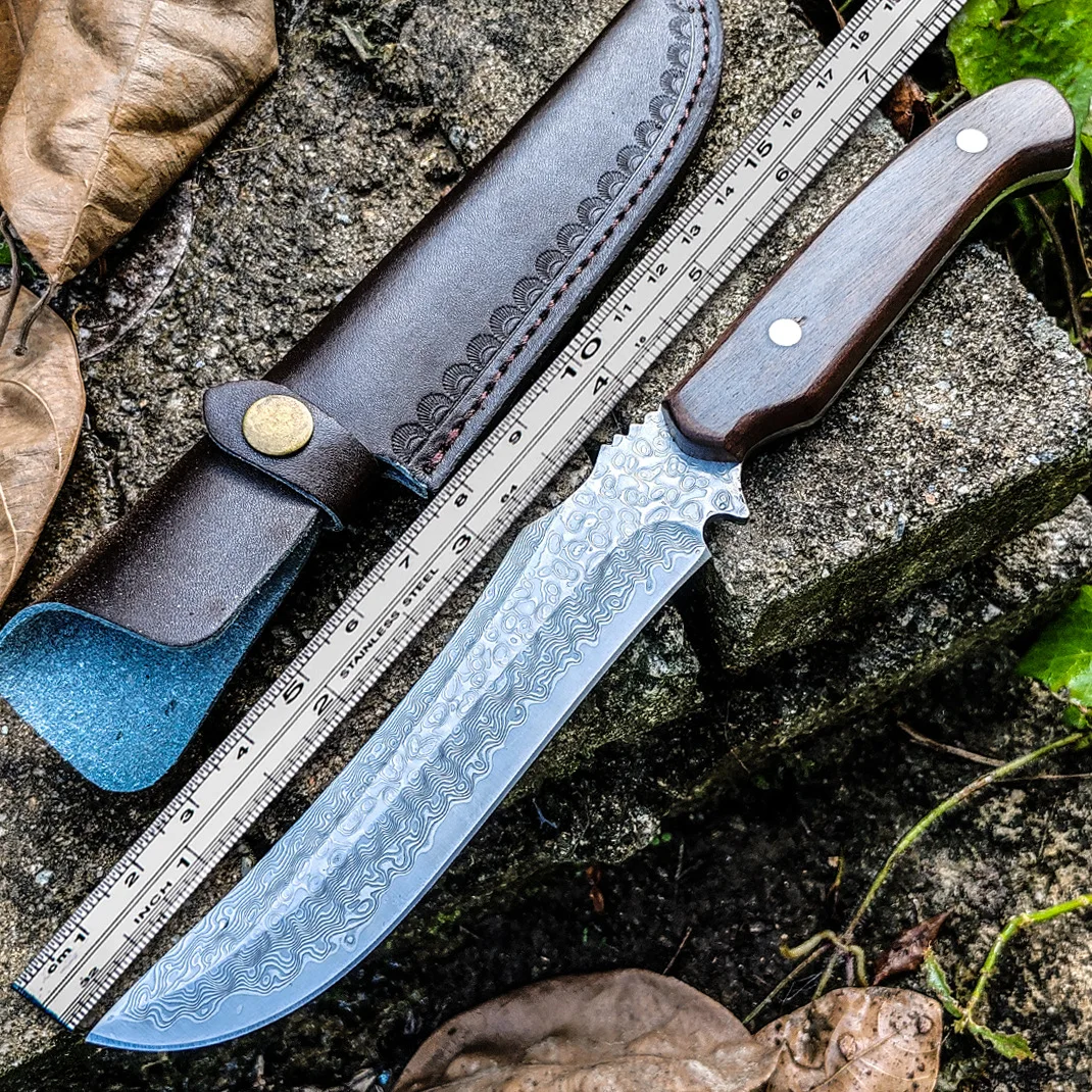 Barbecue Small Straight Knife Fruit Knife Portable Outdoor survival knife black handle Camping Hunting Hike collection gifts
Barbecue Small Straight Knife Fruit Knife Portable Outdoor survival knife black handle Camping Hunting Hike collection gifts