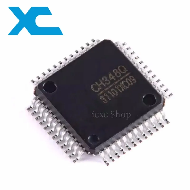 CH348Q LQFP-48 USB to 8 Serial IC
CH348Q LQFP-48 USB to 8 Serial IC